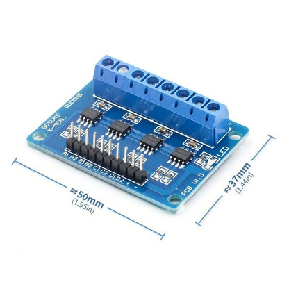 HG7881 4-Channel DC Motor Driver 2.5-12V Stepper Motor Controller Board