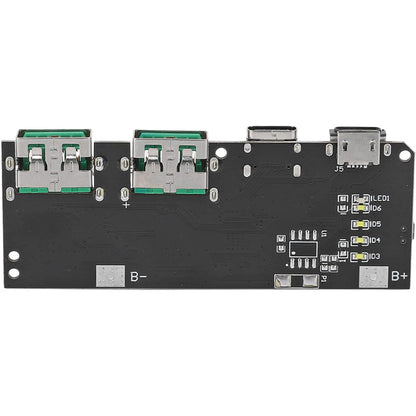 22.5W Power Bank 5-Port Bidirectional Fast Charging Mobile Power Module Circuit Board QC4.0+PD3.0