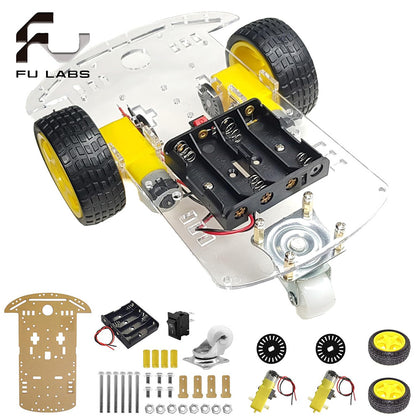 2WD | 4WD single Layer | 4WD double Layer Smart Robot Car Chassis Kit