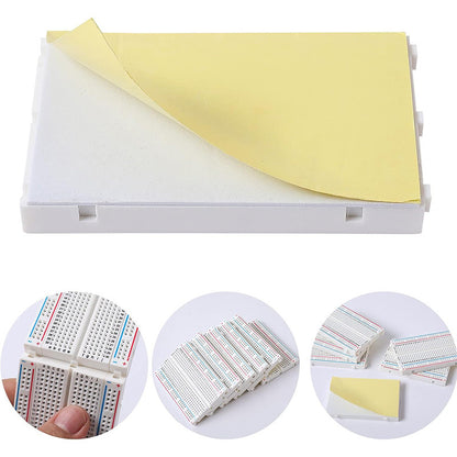 400 Holes Points Solderless 8.5CM X 5.5CM PCB Breadboard Mini Universal Test Protoboard DIY Prototype Bread Board Bus Test Circuit Board