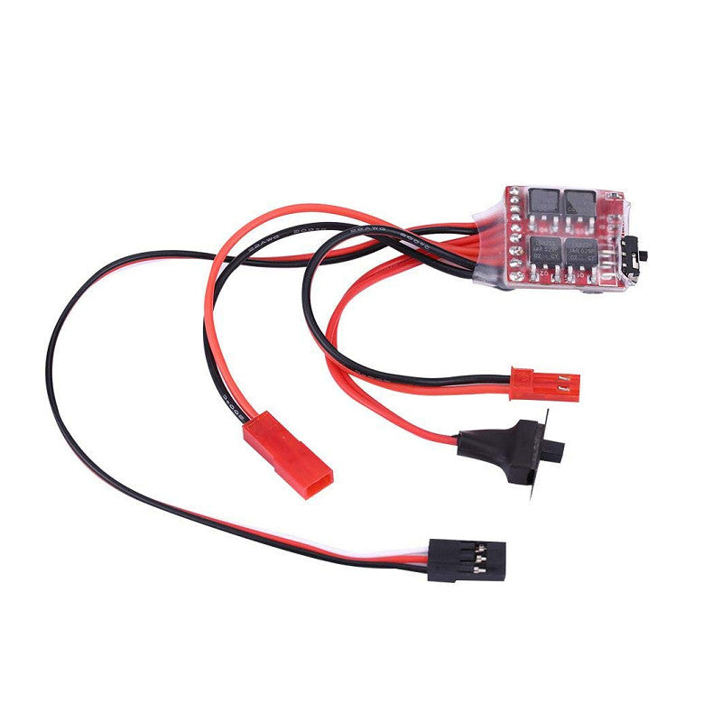 20A 30A 3-9.4V Brushed ESC RC Car Boat Electronic Motor Speed Controller w/ Brak