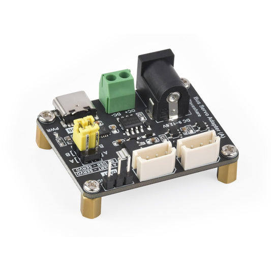Raspberry Pi Serial Bus Servo Driver Board, Integrates Servo Power Supply