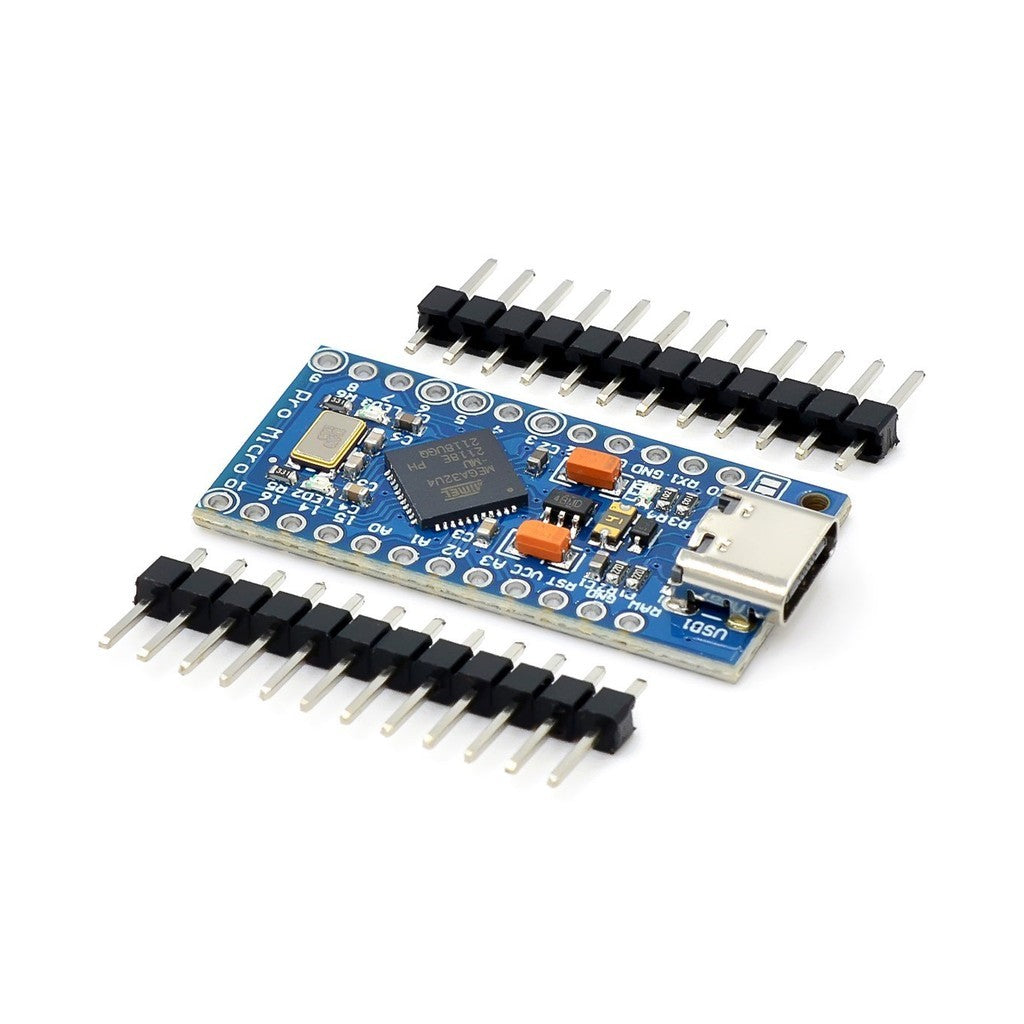 Pro Micro for arduino ATmega32U4 5V/16MHz Module with 2 row pin header For Leonardo