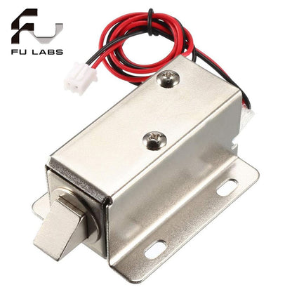 Solenoid Lock 12V DC for Doors Drawer Tongue 27*28*17.6