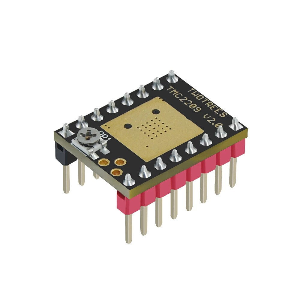 TMC2208 TMC2209 TMC2225 V2.0 with Heat Sink Stepper Motor Driver StepStick 3d Printer Parts 2.5A 256 Subdivision Silent Printing