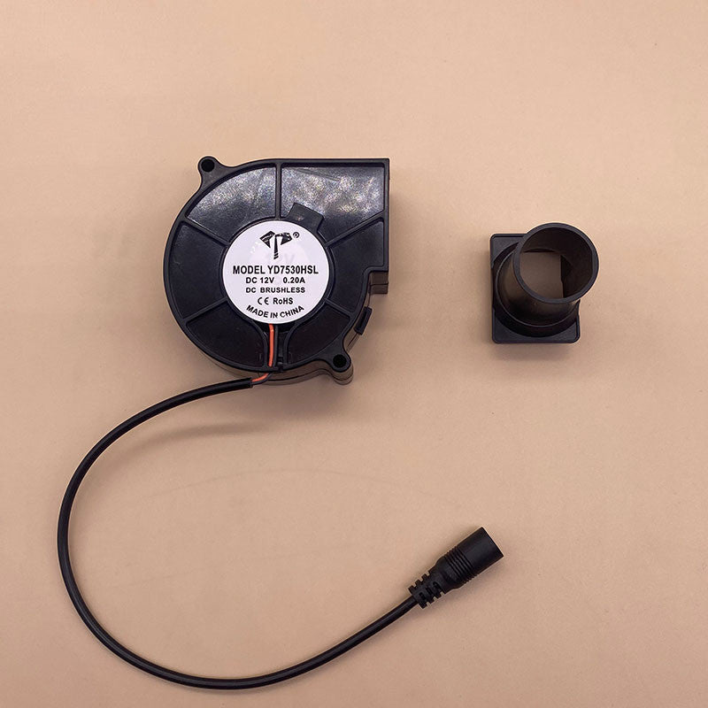 7530 Air Blower DC 12V 1.5A Brushless 5.5x2.1mm 2500R Blowers