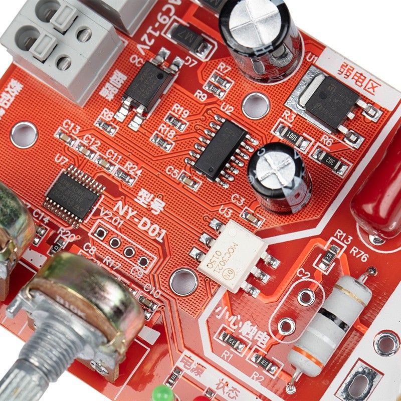 NY-D01 100A/40A Spot Welding Machine Control Board Welder Transformer Controller Panel Parts Adjust Time Current Digital