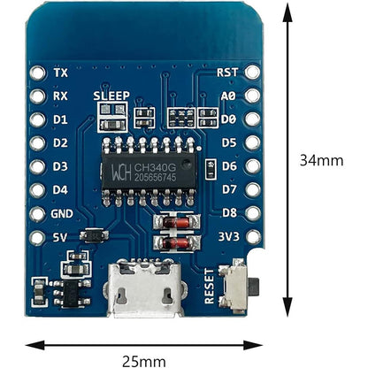 D1 Mini Pro V3.0 V4.0 NodeMcu 4MB/16MB bytes Lua WIFI Internet of Things Development board 2.4G Antenna