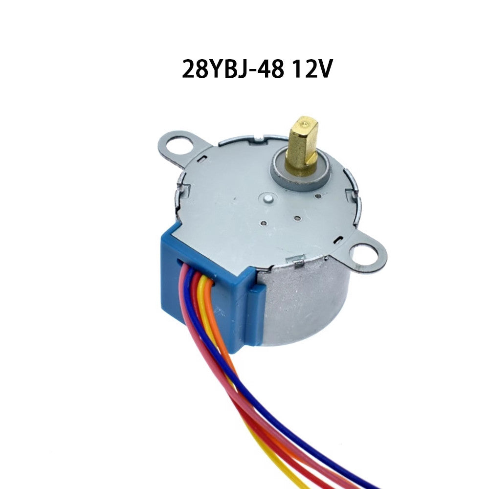 DC 5V 4-phase 5-wire Stepper Motor 28YBJ-48 Deceleration Stepper Motor with 25CM Cable