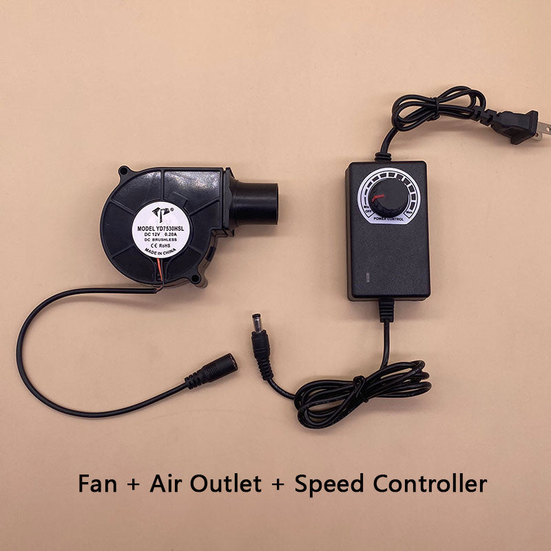 7530 Air Blower DC 12V 1.5A Brushless 5.5x2.1mm 2500R Blowers