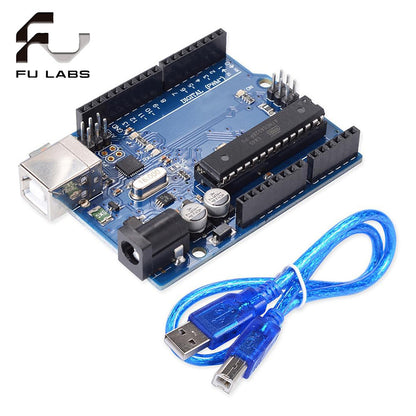 UNO R3 Atmel ATMEGA328P Compatible Board Plug and Play