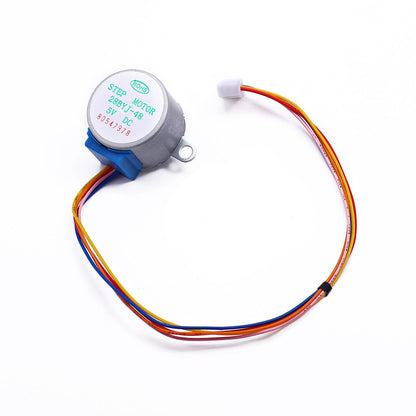 DC 5V 4-phase 5-wire Stepper Motor 28YBJ-48 Deceleration Stepper Motor with 25CM Cable