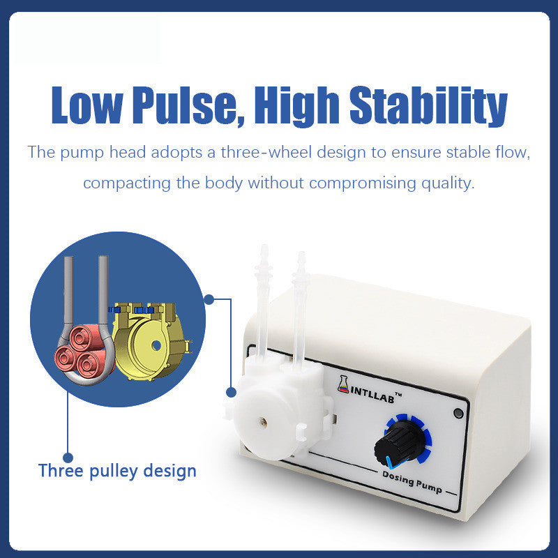 Peristaltic Liquid Dosing Pump Para Sa Aquarium Lab Water Analytical