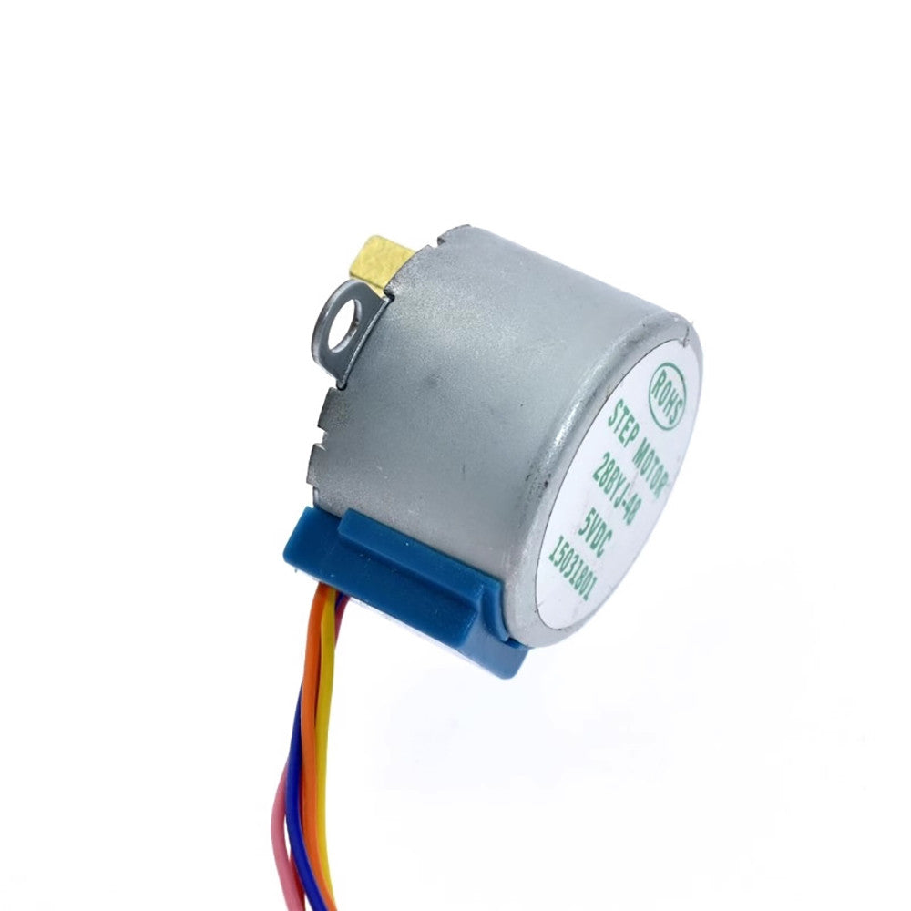 DC 5V 4-phase 5-wire Stepper Motor 28YBJ-48 Deceleration Stepper Motor with 25CM Cable