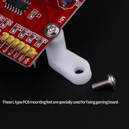 4Pcs/Set L Type PCB Mounting Feet with Screw