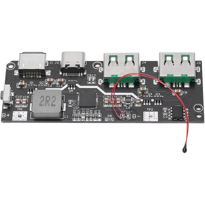 22.5W Power Bank 5-Port Bidirectional Fast Charging Mobile Power Module Circuit Board QC4.0+PD3.0