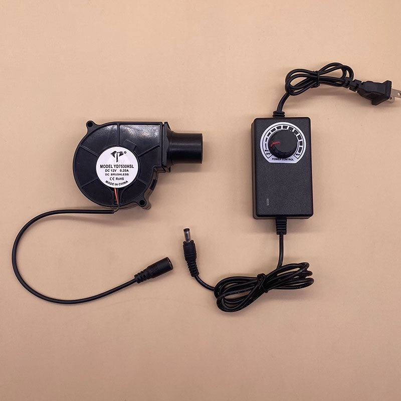 7530 Air Blower DC 12V 1.5A Brushless 5.5x2.1mm 2500R Blowers