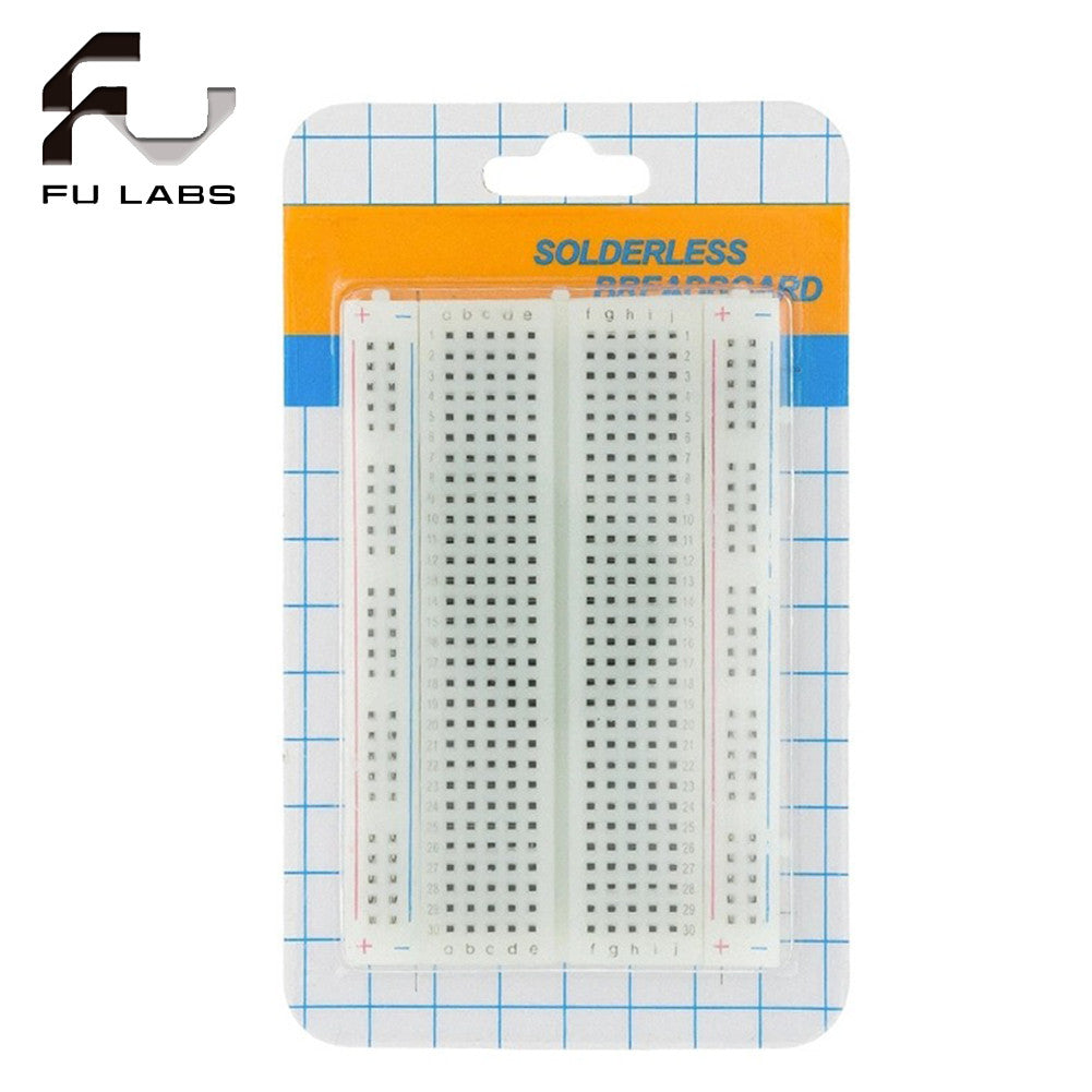 400 Holes Points Solderless 8.5CM X 5.5CM PCB Breadboard Mini Universal Test Protoboard DIY Prototype Bread Board Bus Test Circuit Board