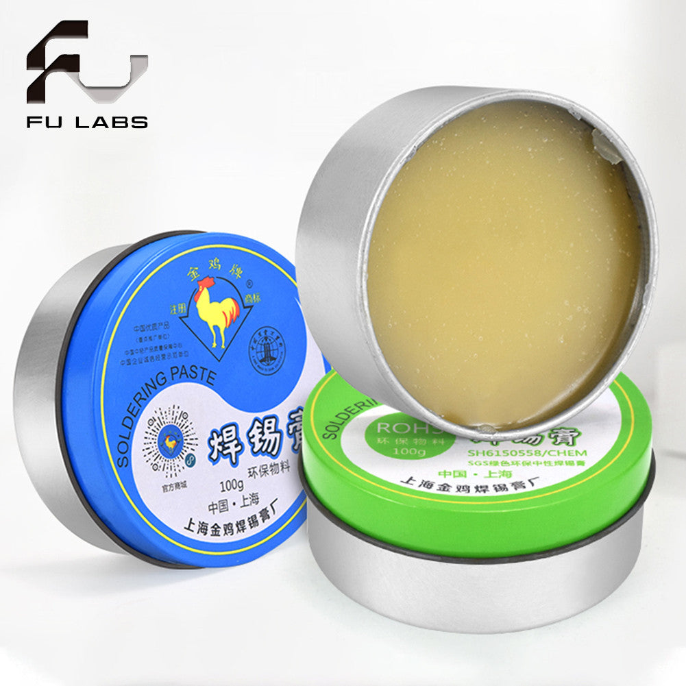 100g Soldering Paste Soldering Flux/Lead-free Welding Flux/Iron Repair Soldering Flux for Circuit Soldering Components Welding Tool.