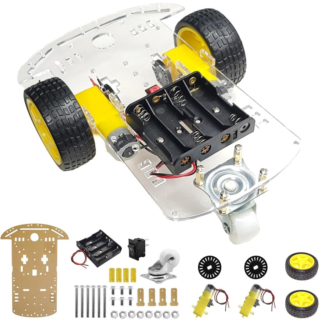 2WD | 4WD single Layer | 4WD double Layer Smart Robot Car Chassis Kit