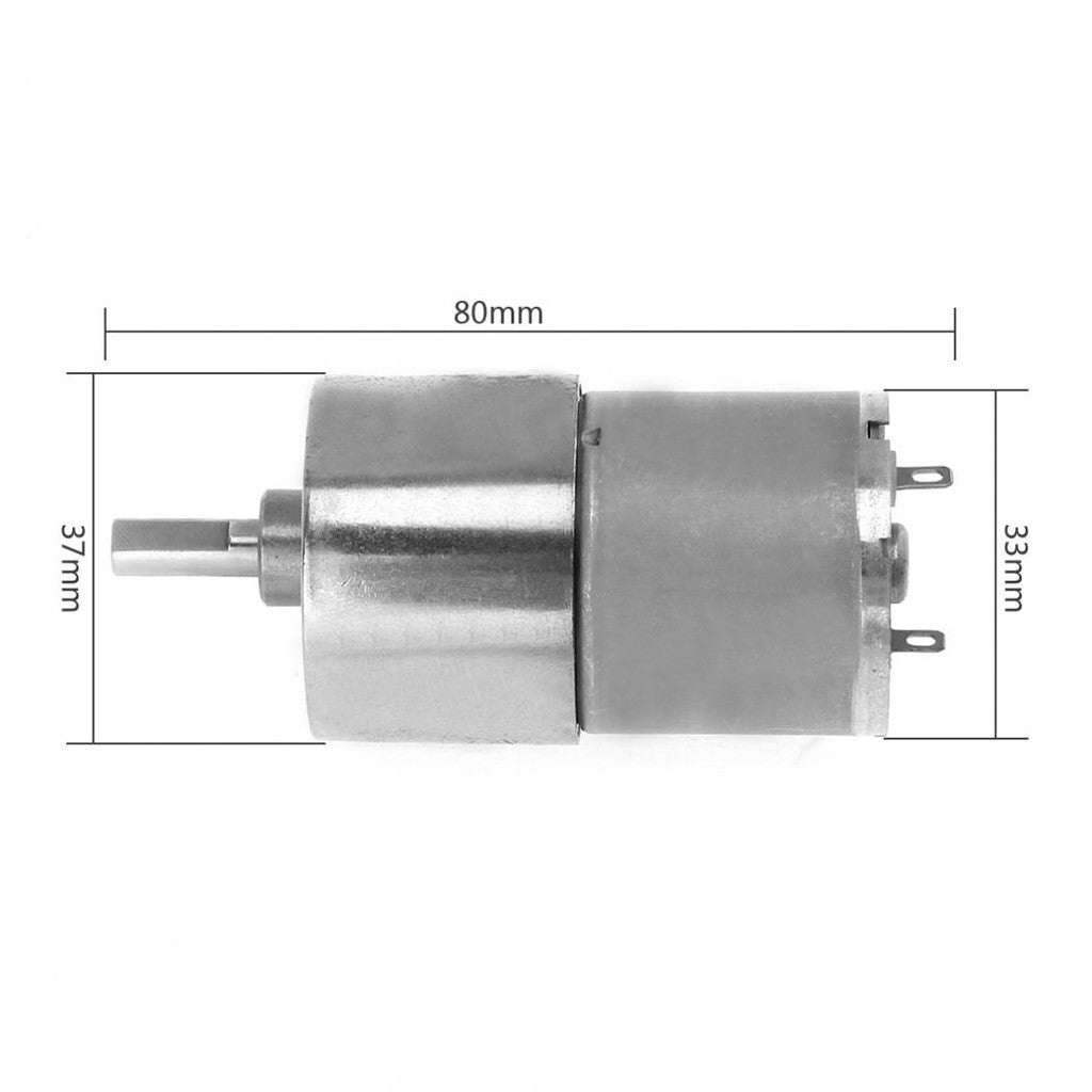 37GB-3530 12V/24V DC 12~320RPM Reduce Speed Electric Motor