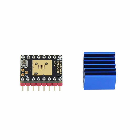 TMC2208 TMC2209 TMC2225 V2.0 with Heat Sink Stepper Motor Driver StepStick 3d Printer Parts 2.5A 256 Subdivision Silent Printing