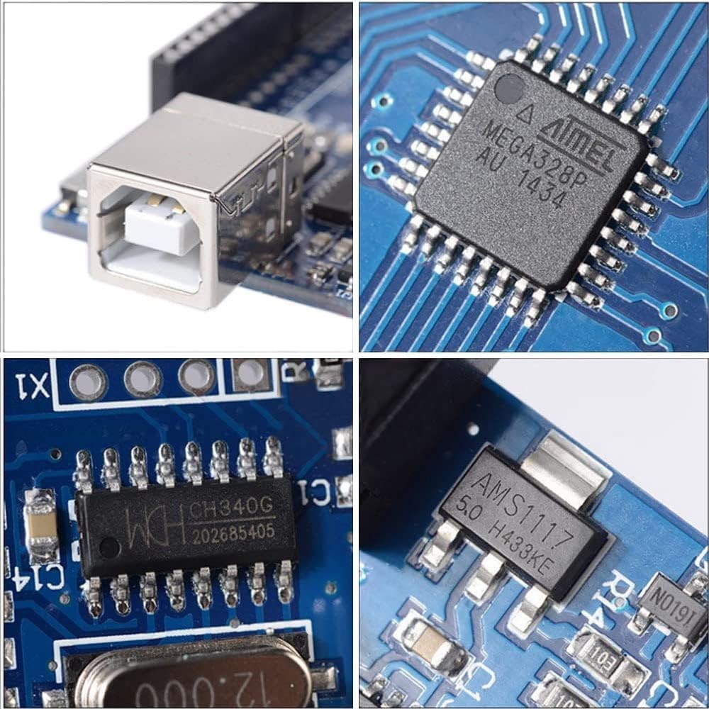 UNO R3 CH340G+MEGA328P Chip 16Mhz For Arduino UNO R3 Development board + USB CABLE