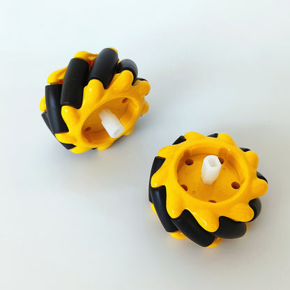 60mm Robot Rubber Wheel Smart Robot Tracker Car Rubber Chassis Wheel