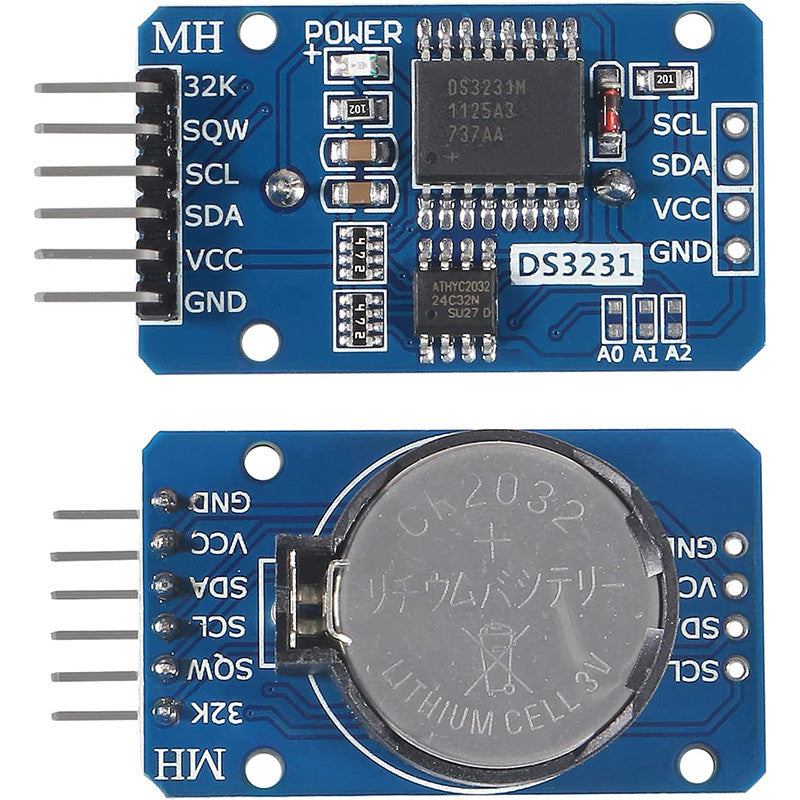 DS3231 AT24C32 IIC Module Precision Clock Module DS3231SN Memory module DS3231 mini module Real Time 3.3V/5V For Raspberry Pi