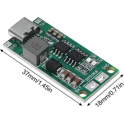 Multi-Cell 2S 3S 4S Type-C To 8.4V 12.6V 16.8V Step-Up Boost LiPo Polymer Li-Ion Charger 7.4V 11.1V 14.8V 18650 Lithium Battery