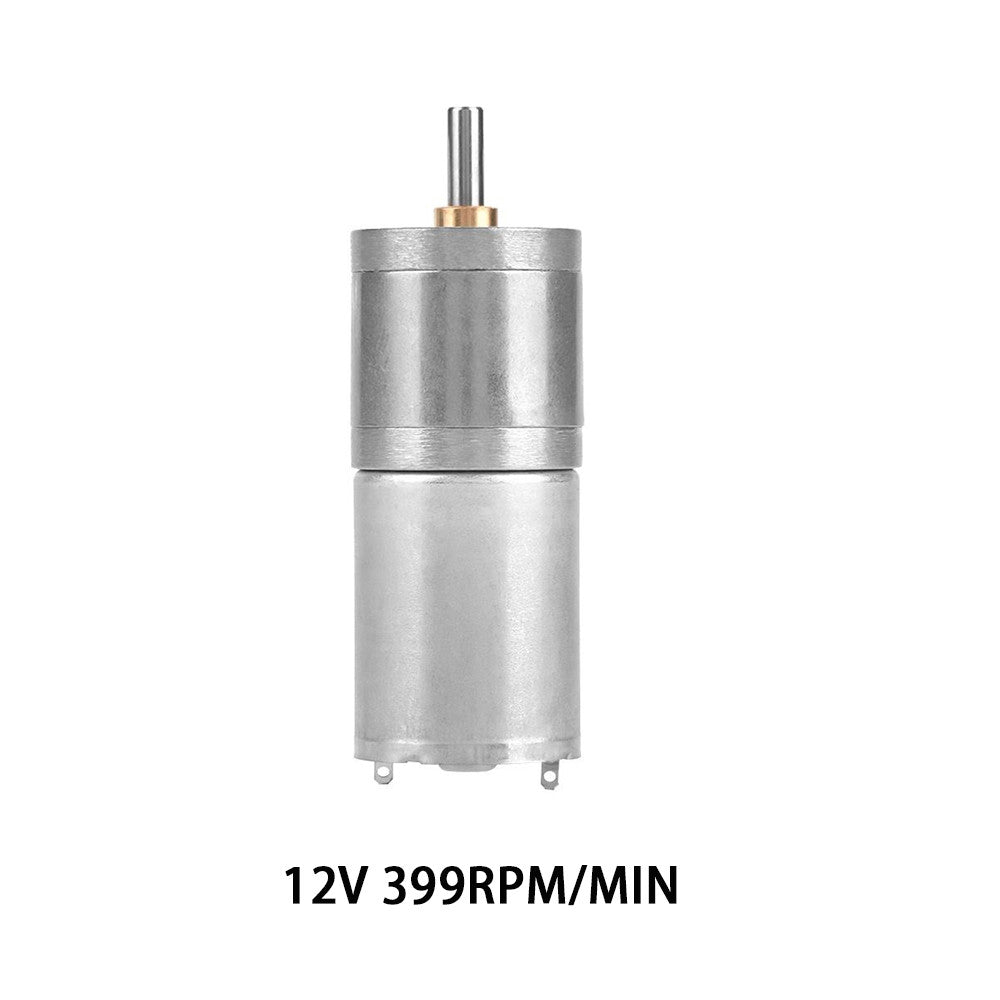 DC 12V 25GA-370 Low Speed Metal Gear Motor 25mm
