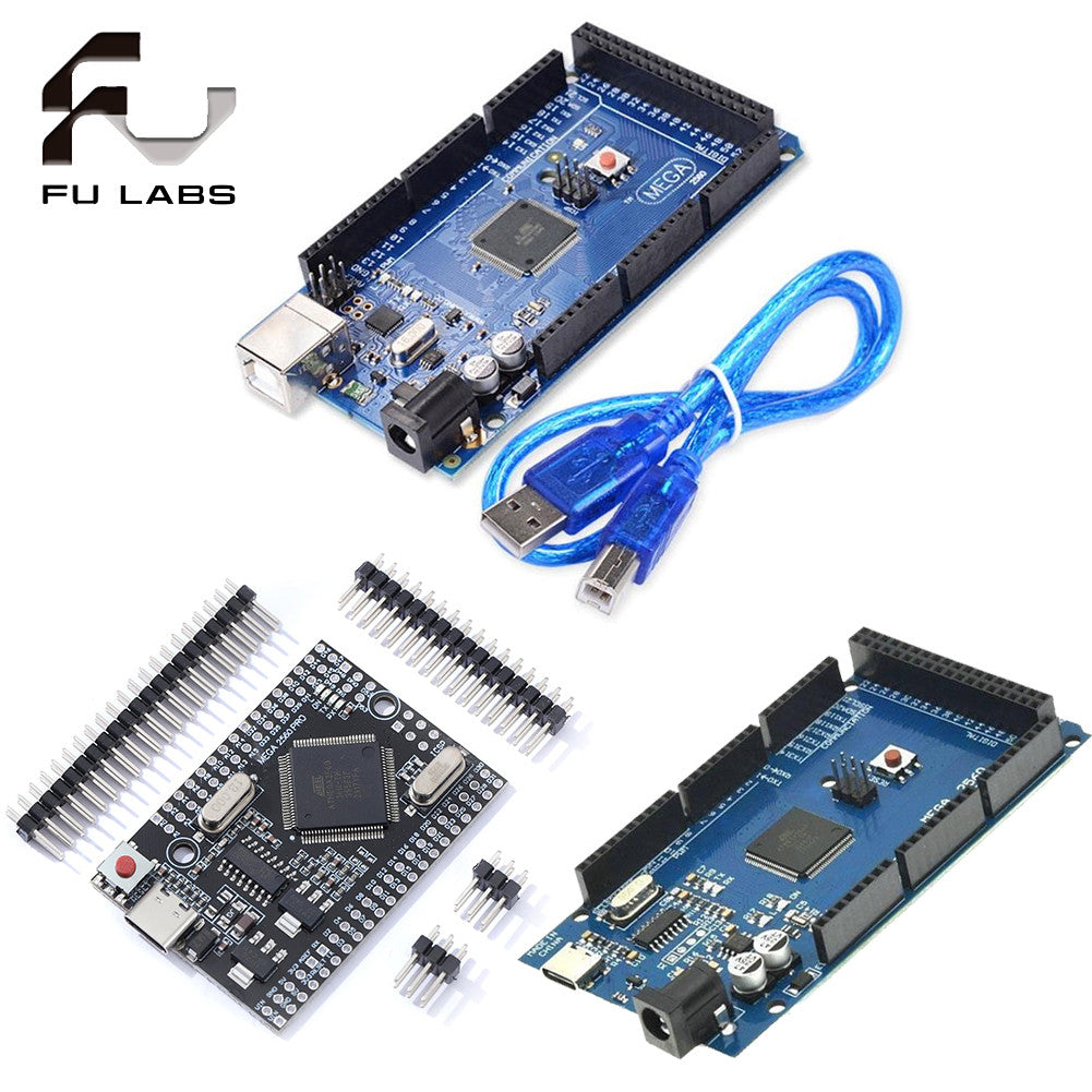 MEGA2560 PRO MEGA 2560 R3 Mega2560 REV3 AVR (ATmega2560-16AU CH340G) Development Board with USB Cable compatible arduino