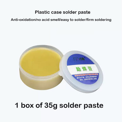 100g Soldering Paste Soldering Flux/Lead-free Welding Flux/Iron Repair Soldering Flux for Circuit Soldering Components Welding Tool.