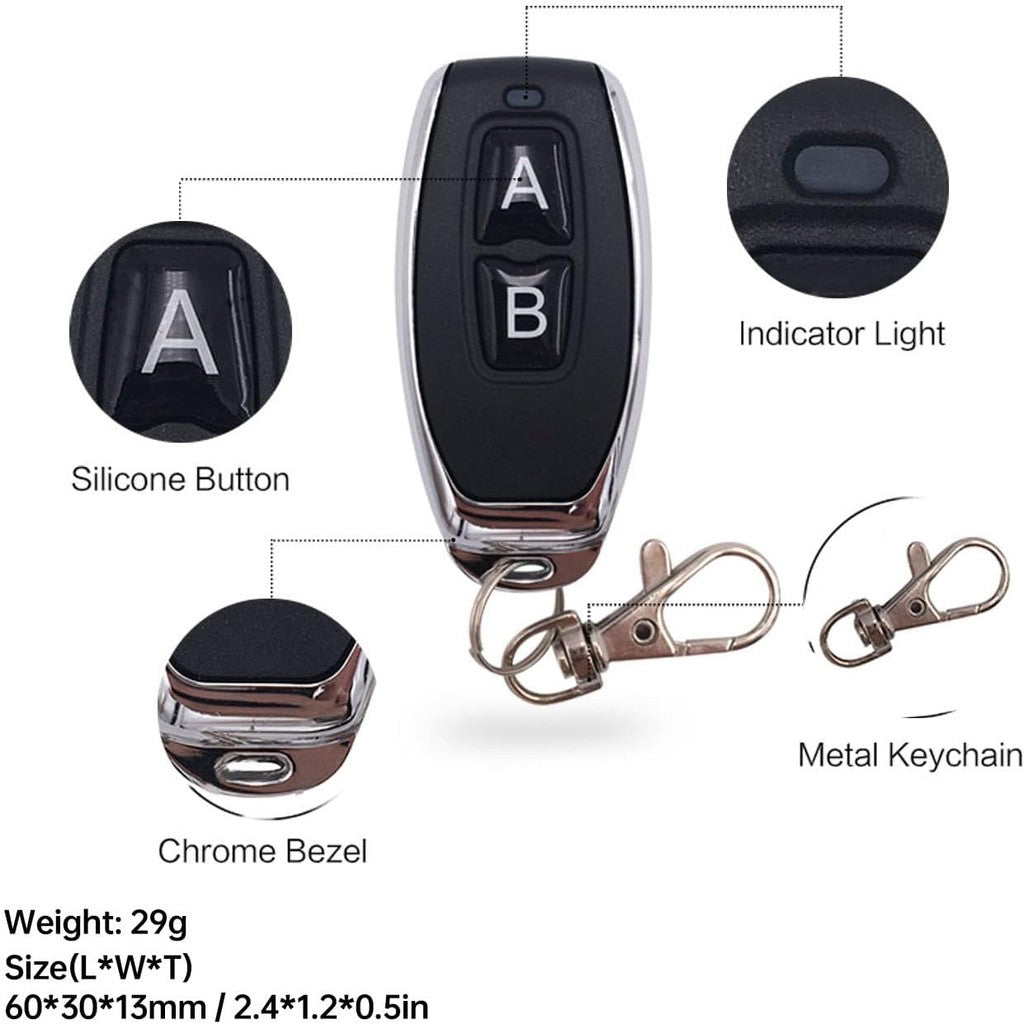 433Mhz 315MHZ RF TRANSMITTER Electronic Lock Control DIY Wireless Remote Control Switch DC 12V 1CH Relay Receiver Module
