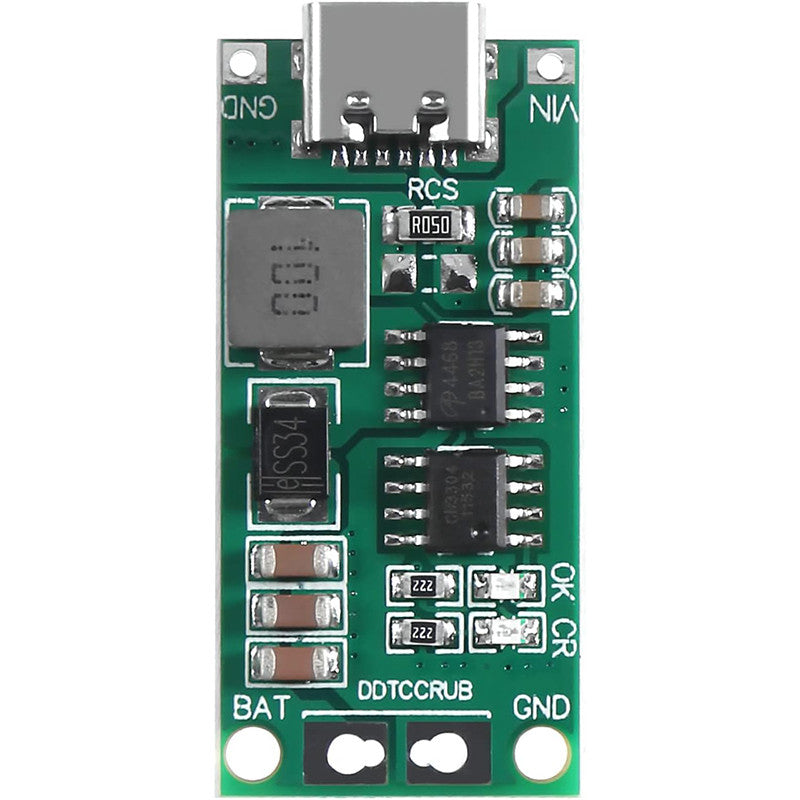 Multi-Cell 2S 3S 4S Type-C To 8.4V 12.6V 16.8V Step-Up Boost LiPo Polymer Li-Ion Charger 7.4V 11.1V 14.8V 18650 Lithium Battery