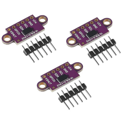 VL53L0X Time-of-Flight (ToF) Laser Ranging Sensor Breakout 940nm GY-530 GY-VL53L0XV2 Laser Distance Module I2C IIC
