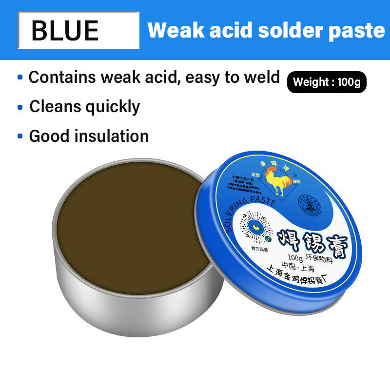 100g Soldering Paste Soldering Flux/Lead-free Welding Flux/Iron Repair Soldering Flux for Circuit Soldering Components Welding Tool.