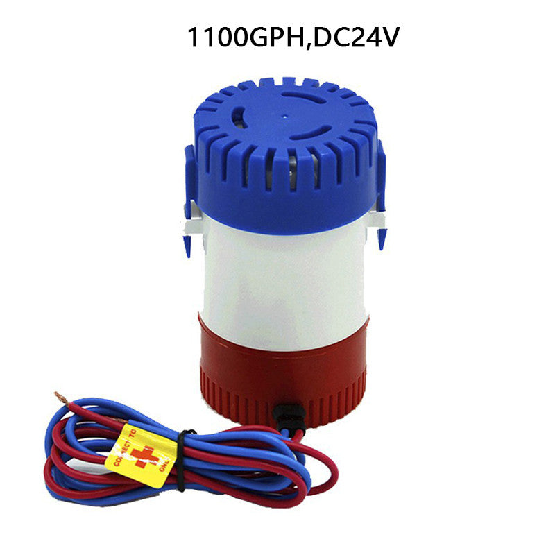 Bilge Pump 350 500 750 1100GPH DC 12V 24V Electric Water Pump For Aquario Submer