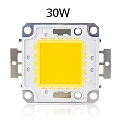 10W 20W 30W 50W 100W White/Warm white LED CHIP Integrated High Power Lamp Beads 24*44mil 32V-34V 3200K-6500K 600-3000MA