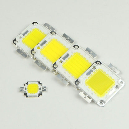 10W 20W 30W 50W 100W White/Warm white LED CHIP Integrated High Power Lamp Beads 24*44mil 32V-34V 3200K-6500K 600-3000MA
