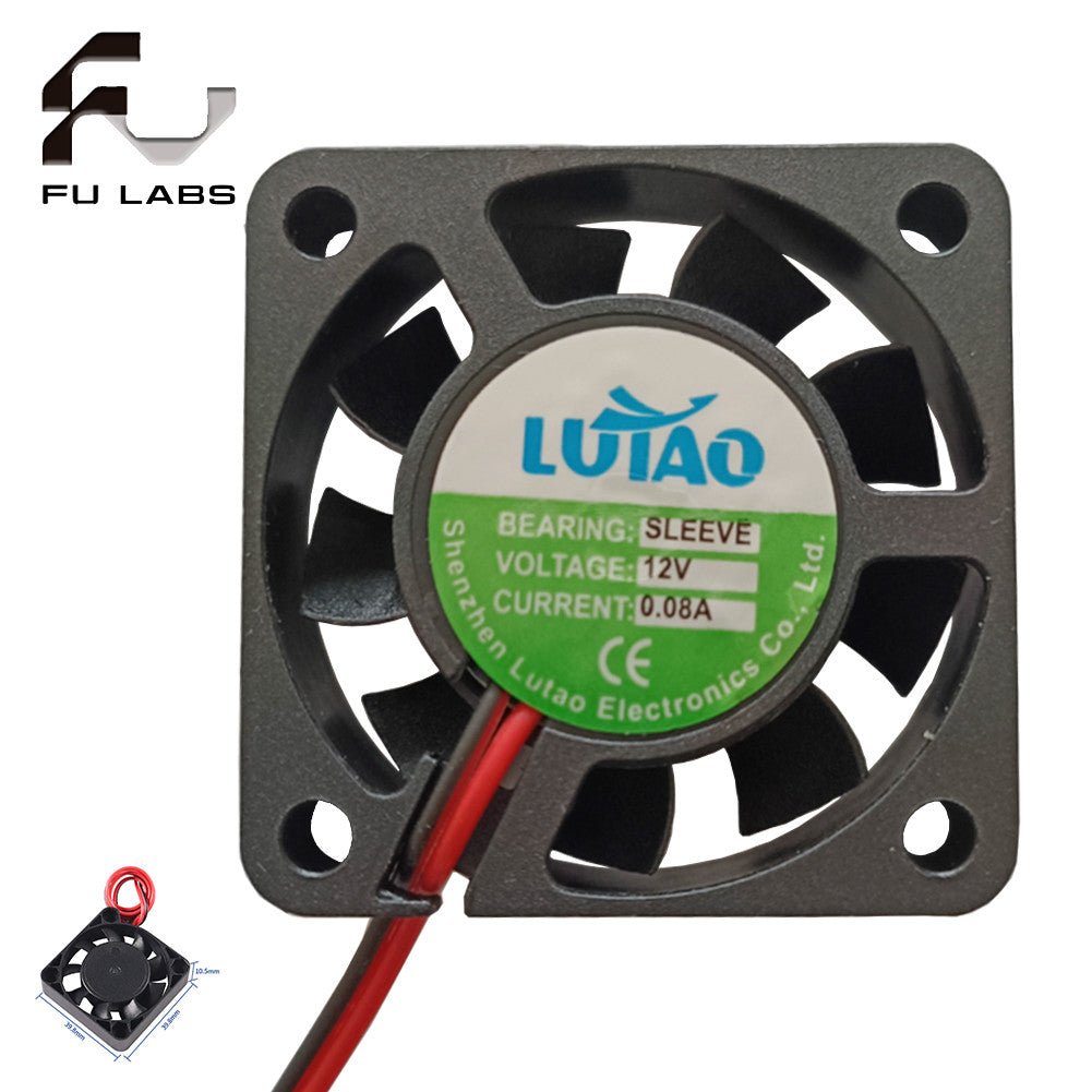 4010FAN 3D printer turbine Fan 4010 40x40X10mm 2Pin Brushless Cooling Fan DC 12V Fan duct