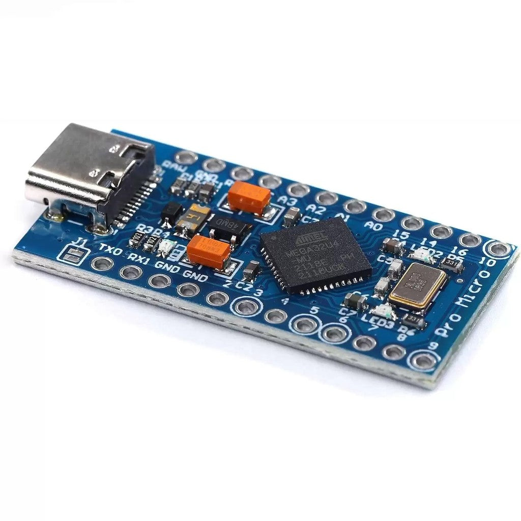 Pro Micro for arduino ATmega32U4 5V/16MHz Module with 2 row pin header For Leonardo