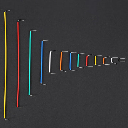 140pcs U Shape Solderless Breadboard Jumper Cable Wire Kit For PCB Bread Board with box