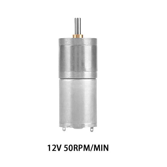 DC 12V 25GA-370 Low Speed Metal Gear Motor 25mm