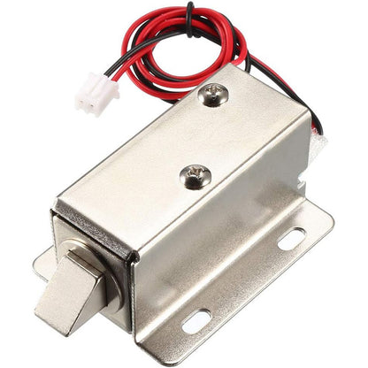 Solenoid Lock 12V DC for Doors Drawer Tongue 27*28*17.6