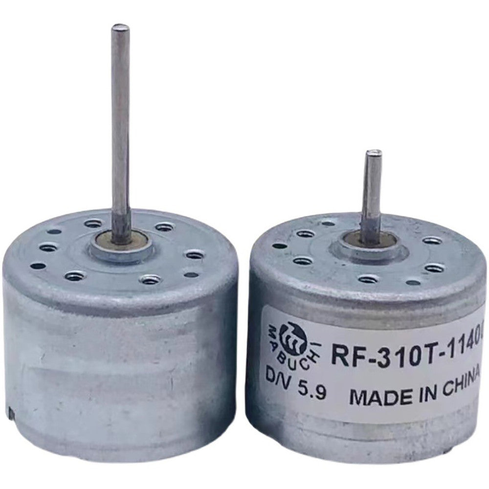 RF-310T-11400 Long Axis for Fan/hand Crank Generator Motor Micro DC Motor Toy Model Accessories