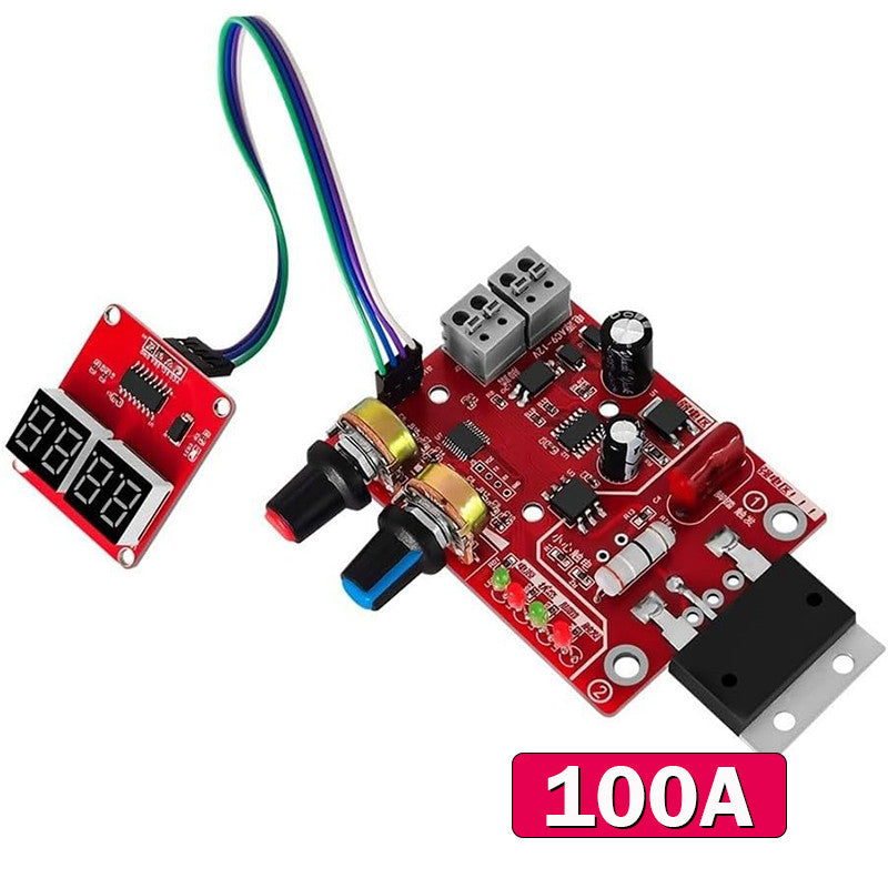 NY-D01 100A/40A Spot Welding Machine Control Board Welder Transformer Controller Panel Parts Adjust Time Current Digital