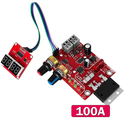 NY-D01 100A/40A Spot Welding Machine Control Board Welder Transformer Controller Panel Parts Adjust Time Current Digital