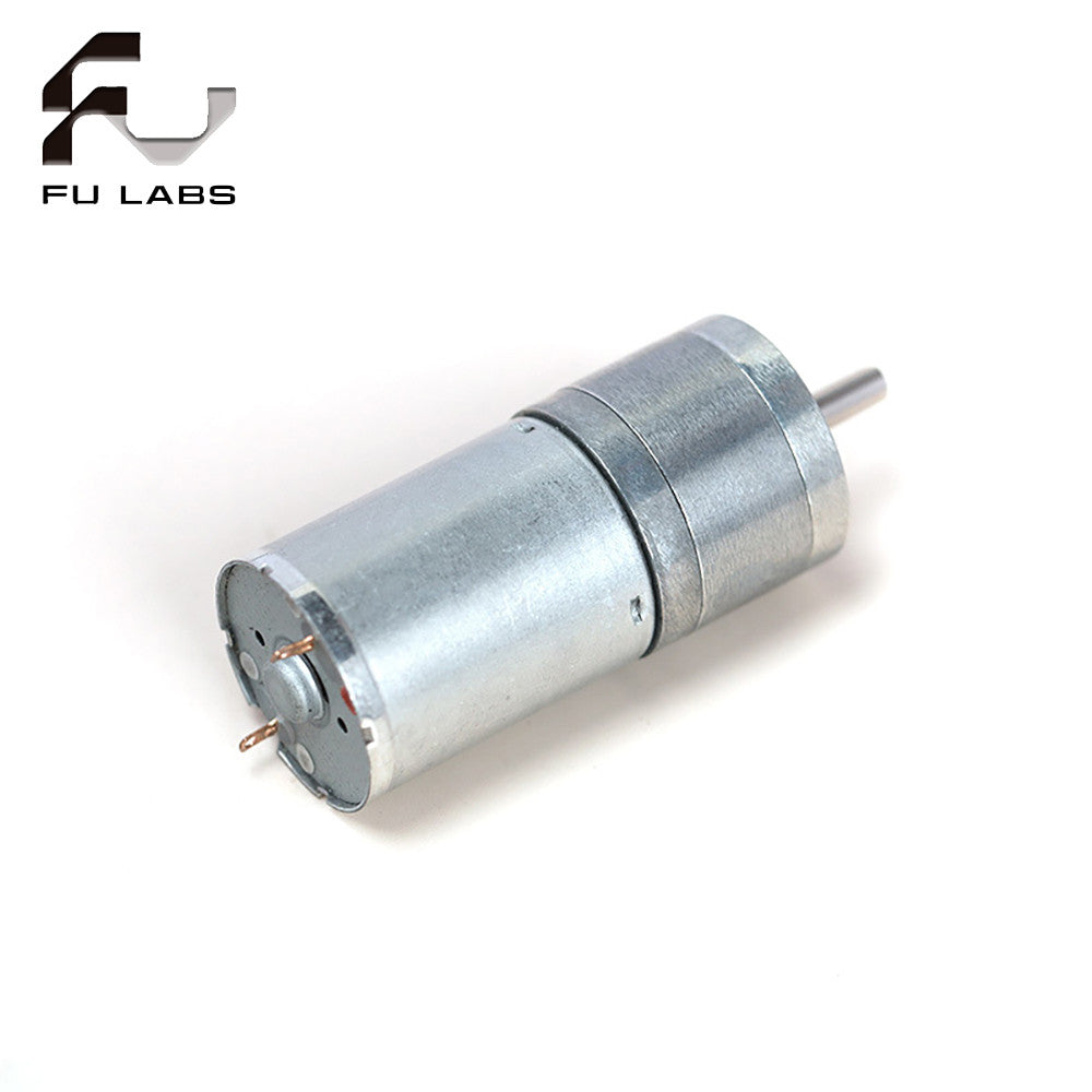 DC 12V 25GA-370 Low Speed Metal Gear Motor 25mm