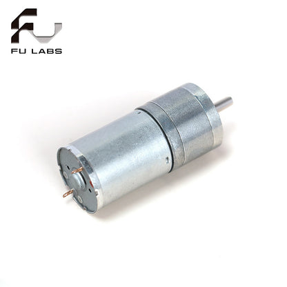 DC 12V 25GA-370 Low Speed Metal Gear Motor 25mm